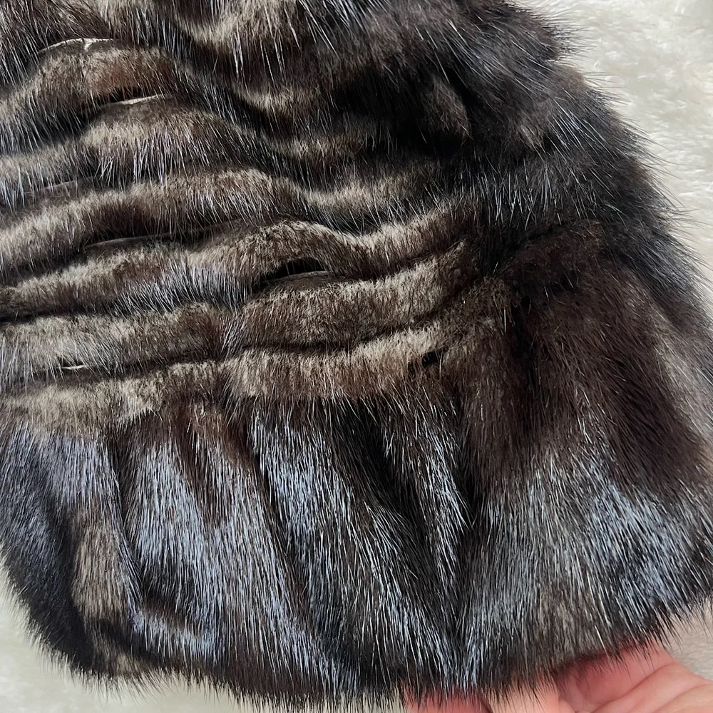 Beautiful genuine mink coat - IT size 44 - Picture 10 of 10